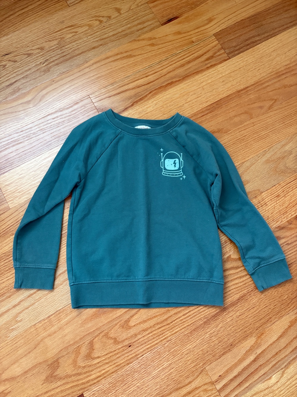 Cat & Jack Teal Space Sweatshirt